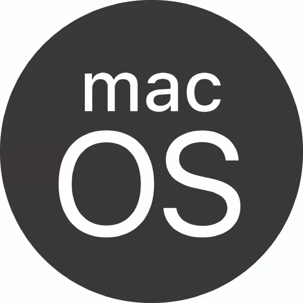 logo sistema operacional apple MacOS