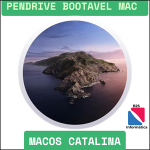 pendrive bootavel macos mac os catalina, instalador sistema operacional apple catalina