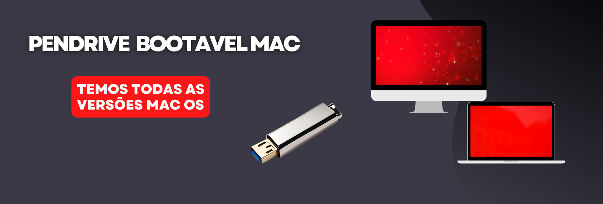 pendrive bootavel mac. pen drive para formatar seu mac e instalar o sistema operacional apple mac os. instalação e formatação do mac pelo pen drive. pen drive boot mac